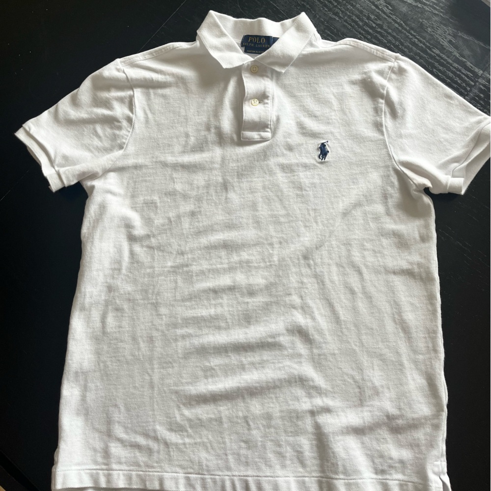Ralph Lauren Classic White Polo Shirt